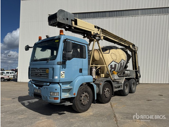 Camião betoneira 2008 MAN TGA32.360 8x4 Camion Malaxeur 8x4 Mixer Truck: foto 2