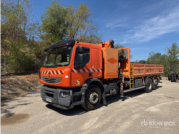 Camião de caixa aberta/ Plataforma RENAULT Premium 380