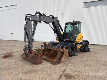 Escavadeira de rodas 2019 Mecalac 11MWR Pelle Sur Pneus Wheel Excavator: foto 2