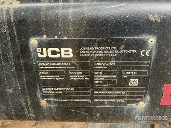Escavadora de rastos JCB