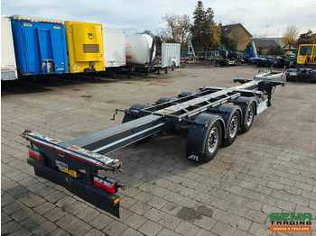 Semi-reboque transportador de contêineres/ Caixa móvel D-Tec FLEXITRAILER VCC-01 MULTI 3 Assen SAF - Multi - LiftAs - Schijfremmen - Alle aansluitingen - 4834KG: foto 2