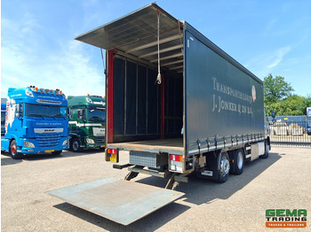 Camião de lona DAF CF 400 FAN 6x2/4 SpaceCab Euro6A - Schuifzeilenbak 7.7m + Laadklep 2000kg - HH Vloer - AanhangerKoppeling: foto 2