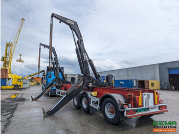 Semi-reboque transportador de contêineres/ Caixa móvel HAMMAR 160 HE 3-Assen - SideLoader - 33T - ContainerStacking - Afstandbediening: foto 3 Semi-reboque transportador de contêineres/ Caixa móvel HAMMAR 160 HE 3-Assen - SideLoader - 33T - ContainerStacking - Afstandbediening: foto 3