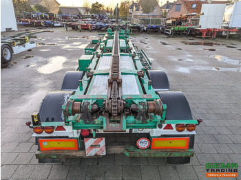 Semi-reboque transportador de contêineres/ Caixa móvel LAG O-2-33 EZCL 2-Assen BPW - Trommelremmen - Translift TL-26.65 KettingSysteem 9.6m: foto 3