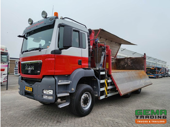 Camião basculante, Camião grua MAN TGS 26.400 6x6 4 Daycab Euro4 - HMF1643Z2 - Hyva 2-Zijdige Kipper 5.4m. - REBUILT ENGINE - TOP! (V584): foto 2
