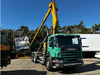 Camião transportador de contêineres/ Caixa móvel SCANIA P114