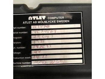 Sistema elétrico para Equipamento de movimentação ATC3 for Atlet: foto 2