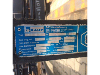 Equipamento Kaup sideshift: foto 5