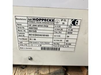 Sistema elétrico para Equipamento de movimentação Hoppecke E230 G24/65 B-F15FS Trak power Optimal Charge: foto 5