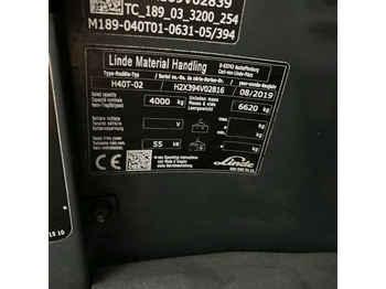 Empilhador a gás Linde H40T (394-02) Beverage: foto 5