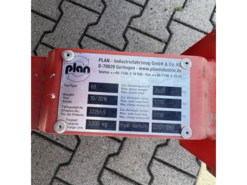 Reboque plataforma/ Caixa aberta Plan Type 60-3.000: foto 2