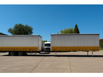 Reboque transportador de contêineres/ Caixa móvel KRONE