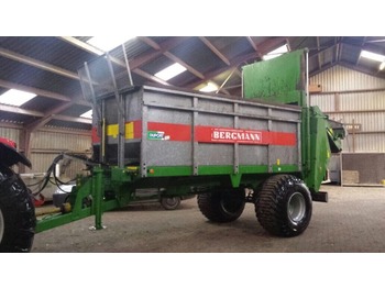 Reboque basculante agrícola Bergmann mestverspreider, mestwagen, breedstrooier: foto 1