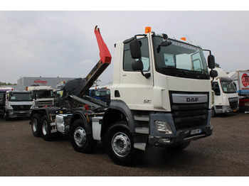 Camião polibenne DAF CF 510 + 8X4 + HOOK 26TON + PERFCET CONDITION + 2X IN STOCK: foto 2