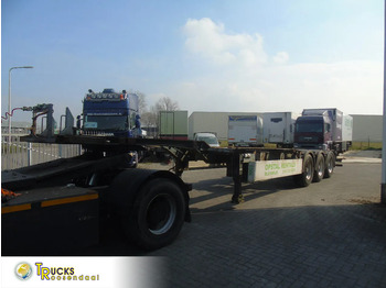 Semi-reboque transportador de contêineres/ Caixa móvel PACTON
