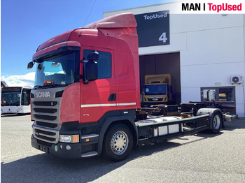 Camião transportador de contêineres/ Caixa móvel SCANIA R 410