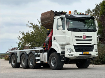 Camião polibenne, Camião grua Tatra PR 4342 WIDESPREAD !! 8x6 !!Z-KRAAN/HAAK!! EURO6!!RADIO REMOTE!!2019!!ZERO-EMISSIE 01-01-2030!!: foto 2