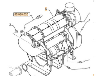 Conversor catalítico CASE