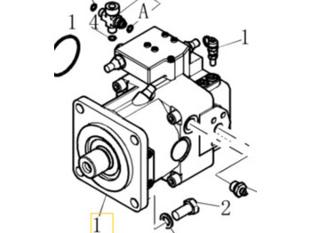 Bomba hidráulica CASE