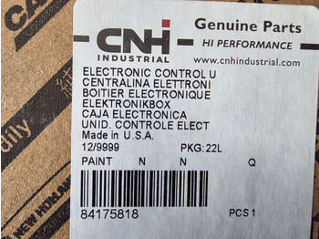 Centralina electrónica CASE