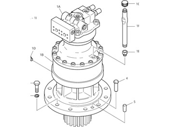 Motor de giro DOOSAN