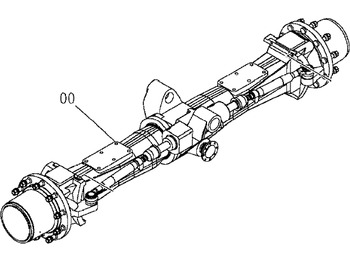 Eixo dianteiro HITACHI
