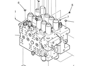 Válvula hidráulica NEW HOLLAND