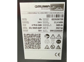 Bateria automotiva AIM 24 Volt 4 PzS 500 Ah: foto 4