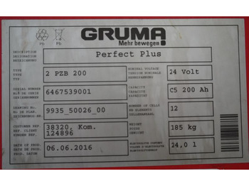 Bateria automotiva HAWKER 24 Volt 2 PzB 200 Ah: foto 5