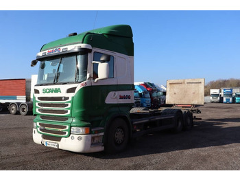 Camião transportador de contêineres/ Caixa móvel SCANIA R 400