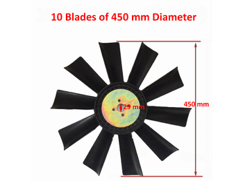 Ventilador para Pá carregadora de rodas novo Qingdao Promising Engine Cooling Fan Blade for China Loader: foto 4 Ventilador para Pá carregadora de rodas novo Qingdao Promising Engine Cooling Fan Blade for China Loader: foto 4
