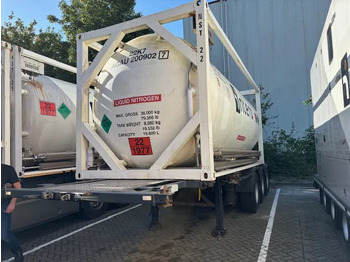 Semi-reboque transportador de contêineres/ Caixa móvel PACTON