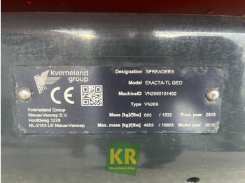 Distribuidor de fertilizantes Exacta TL Kverneland: foto 5