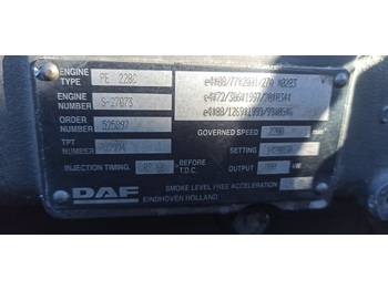 Motor e peças para Camião DAF 2 x  CF 75 310 PE228 C: foto 5
