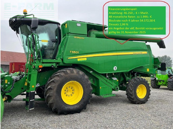 Ceifeira debulhadora JOHN DEERE T550