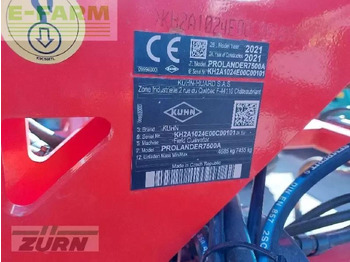Cultivador Kuhn prolander 7500 mit upgrade der zusätzl. stützrad: foto 3