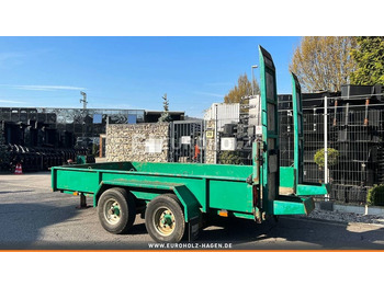 Reboque baixa Blomenröhr 2-Achsen Anhänger, Tandem Tieflader für Bagger: foto 3