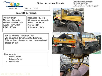 Camião UNIMOG