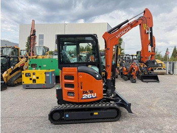 Mini escavadeira HITACHI ZX26U-6