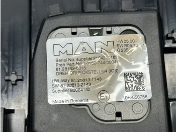 Painel de instrumentos para Camião MAN multimedia switch, control module: foto 3 Painel de instrumentos para Camião MAN multimedia switch, control module: foto 3