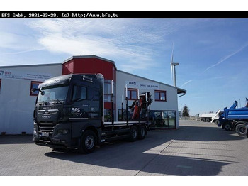 Camião de transporte de madeira MAN TGX 26.510