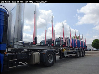 Reboque transporte de madeira TIMBERLINER  34 to Nutzlast: foto 4