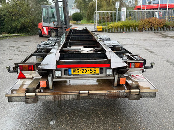 Reboque transportador de contêineres/ Caixa móvel Krone ZZF 18 + DHOLLANDIA LIFT 2.000 KG: foto 5