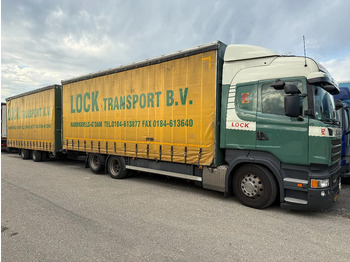 Camião de lona SCANIA R 450