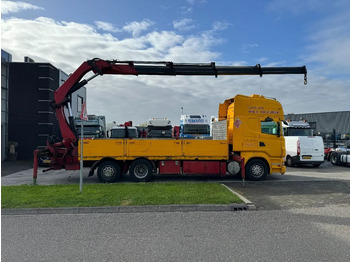 Camião de caixa aberta/ Plataforma SCANIA R 500