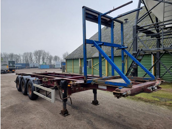 Semi-reboque transportador de contêineres/ Caixa móvel DESOT 20FT - 30FT ADR: foto 4