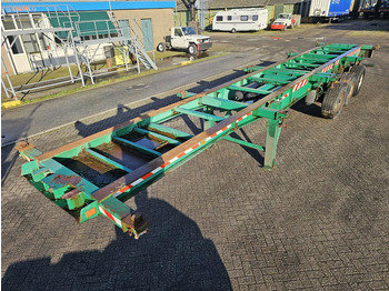 Semi-reboque transportador de contêineres/ Caixa móvel FRUEHAUF