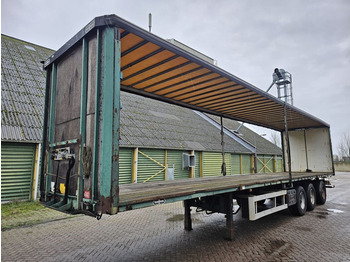 Semi-reboque de lona VAN HOOL