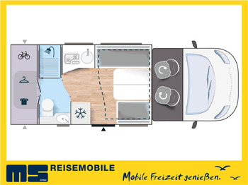 Autocaravana perfilada Chausson 650 ETAPE - LINE / 140PS / HUBBETT & RAUMBAD: foto 2