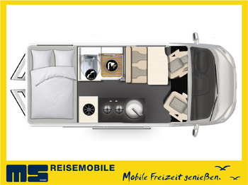 Campervan Karmann DEXTER 580 /-MODELL 2026-/ PANORAMA DACHFENSTER: foto 2